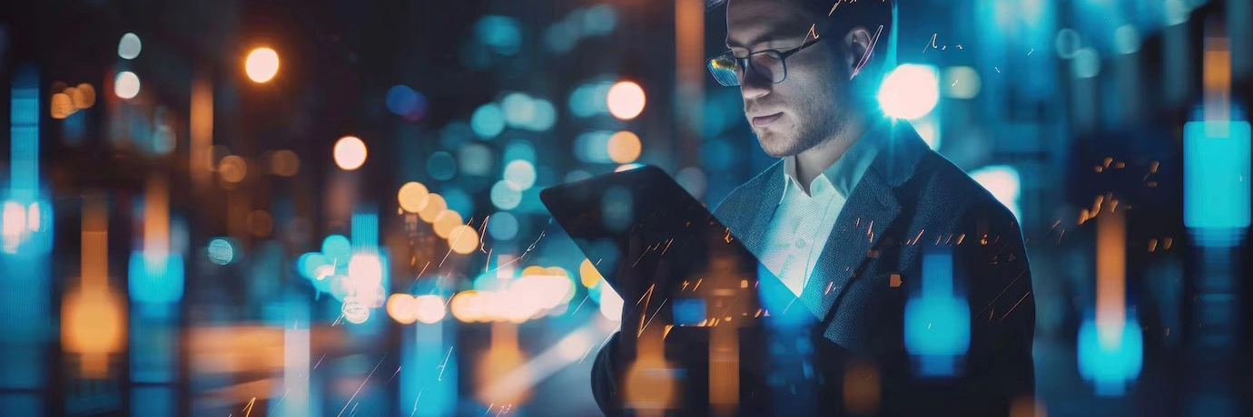 using a laptop for business GenAI