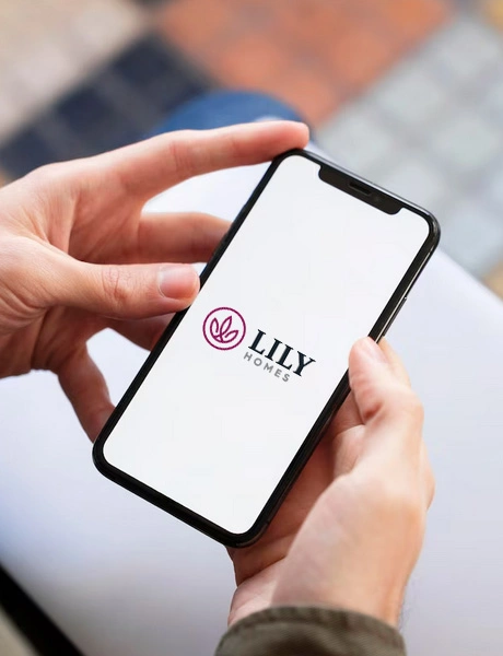 lily homes home builder client mobile