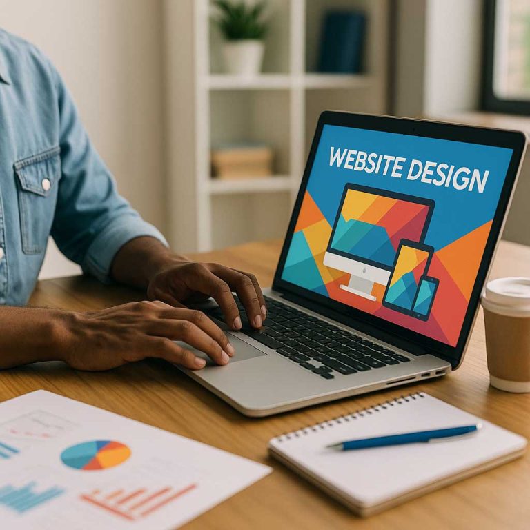 Australian-creative-team-working-together-on-a-custom-website-design-at-a-desk